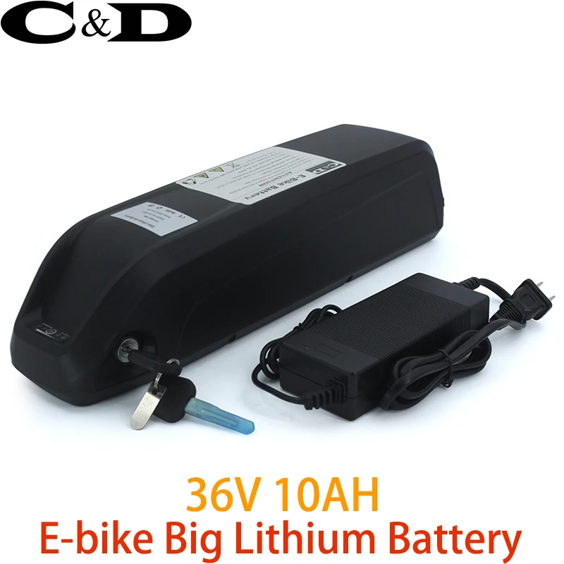 36V 10AH E bike/ebike Battery big bottle Lithium ion Battery for