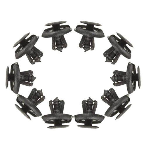 

10x BLACK CAR fender Spray Shield Clips Clip For SUZUKI MAZDA