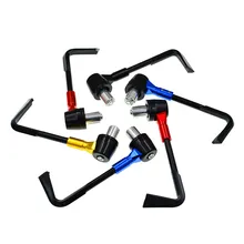 22 мм Универсальная мотоциклетная Тормозная ручка защищает руль из алюминиевого сплава мото Рычаги сцепления Рукоятка аксессуары для мотоциклов