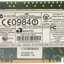 Atheros 5212A Беспроводная мини карта PCI SPS 325526-001 802.11b/g Wifi сетевая WLAN карта для ноутбука hp WLAN для ноутбука