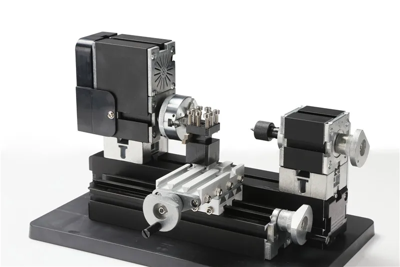 

Metal Mini Lathe Machine TZ20002MG with 12000r/min Powerful 60W Motor DIY Tools Chrildren's Gift