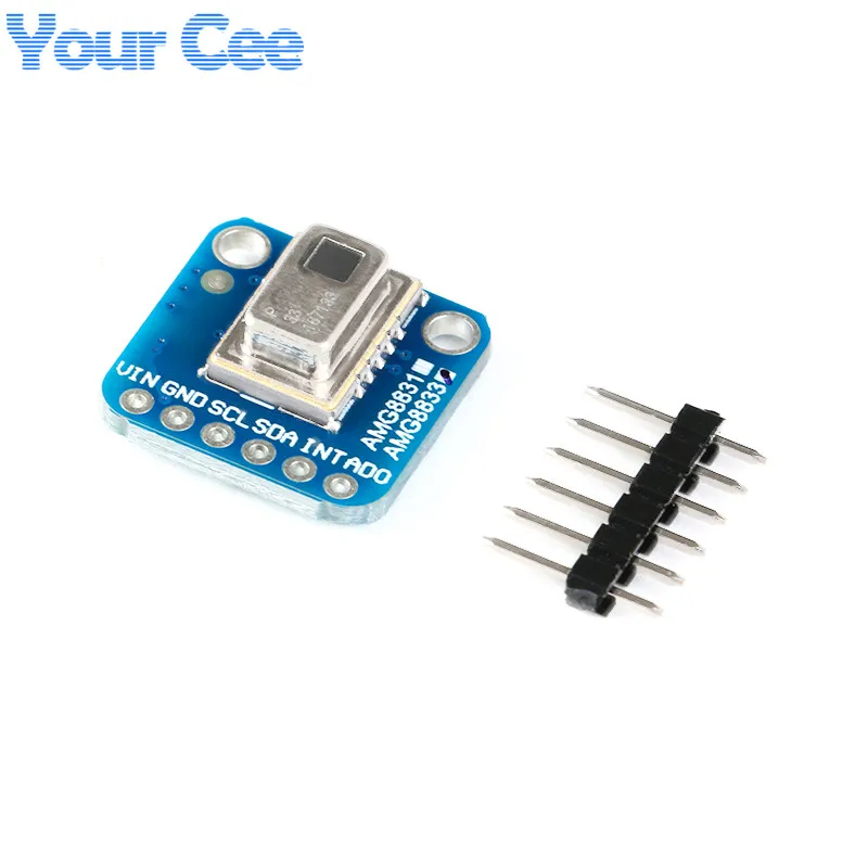 AMG8833 ИК 8*8 тепловизор массив датчик температуры модуль 8x8 инфракрасный датчик камеры