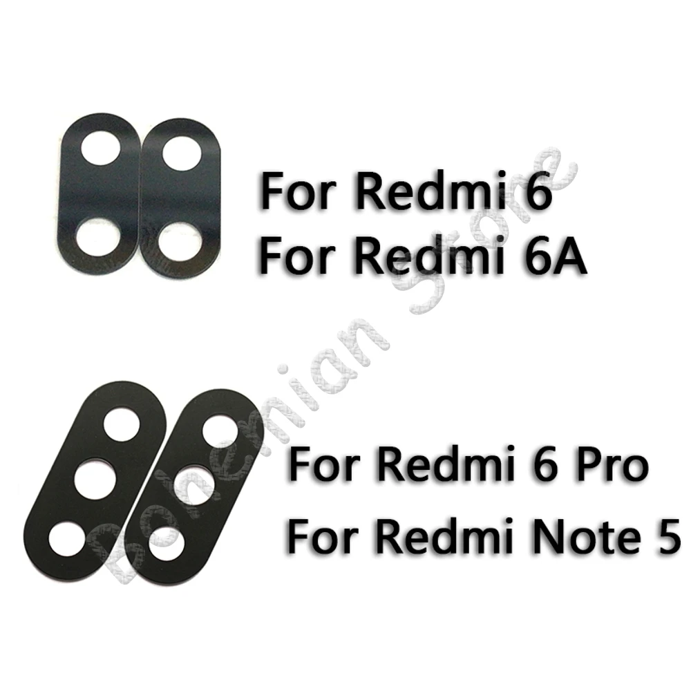 Стекло камеры для Xiaomi Redmi Note 5 S2 5A 6 Plus Pro задняя камера стекло объектива +