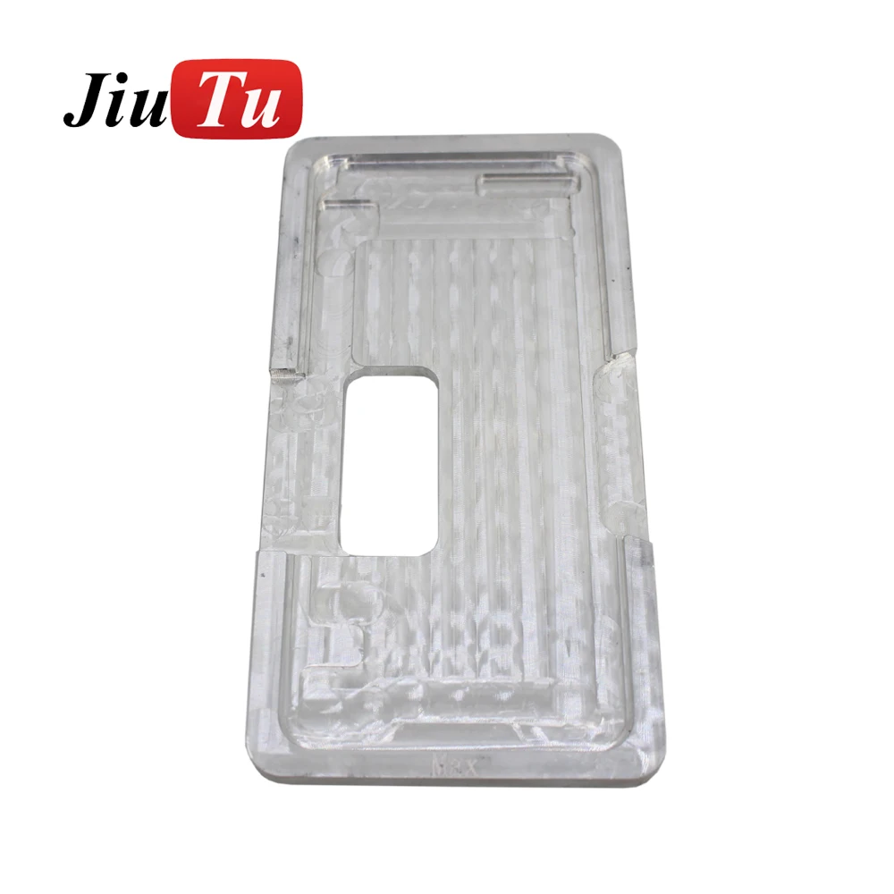 1pcs Aluminium Mould For iphone X XS XR MAX 5.8 6.1 6.5 Laminator mold metal for front glass Location jiutu (3)