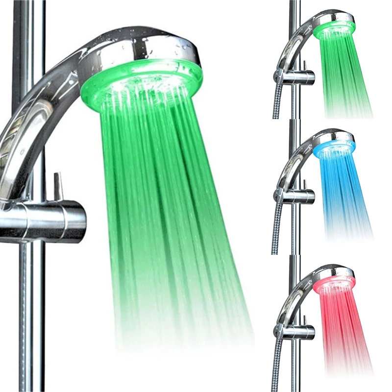 

Temperature control 3 colors LED Bath Shower 8008-A19