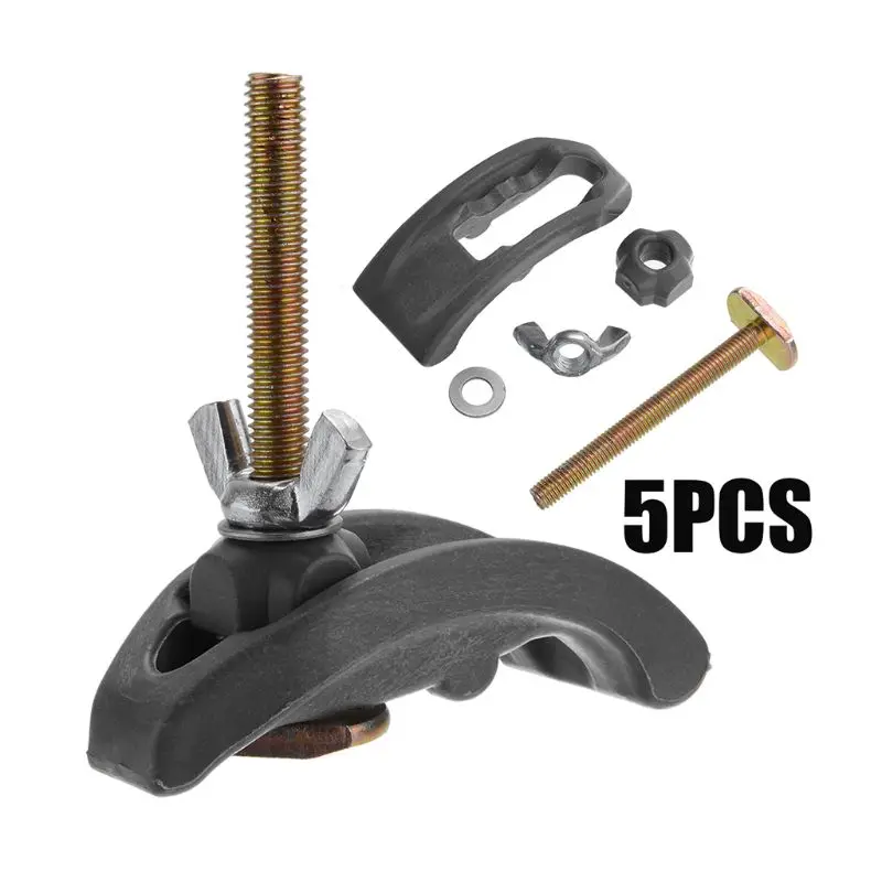 Laser Machine Spare Parts 5 pcs/set Bow Plate Sets CNC Engraving Machine Parts Pressure Plate Clamp Fixture For T-slot Working Table