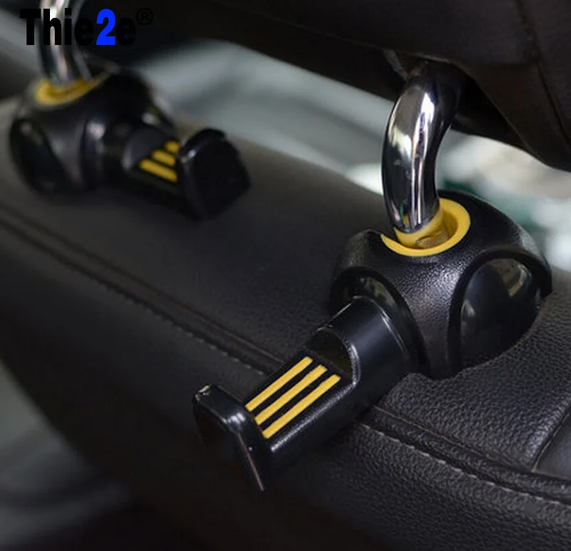 

1 Pair Car Back Seat Hooks Holder For Geely Emgrand 7 EC7 EC715 EC718 Emgrand7 E7