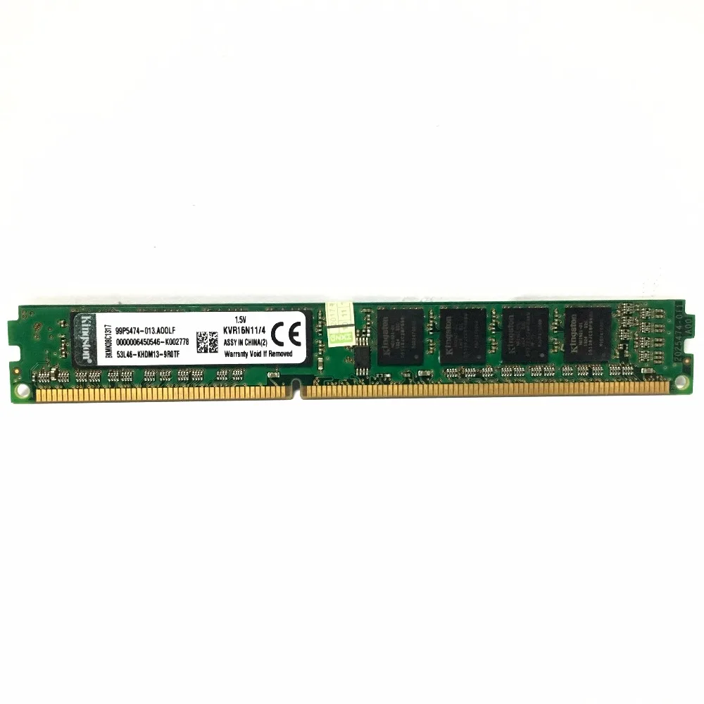 Kingston 2 ГБ/4 ГБ/8 ГБ 1R/2Rx8 PC3 PC3L 10600U 12800U 2G 4G 8G DDR3 1333 1600 МГц 10600 12800 настольного компьютера Память ОЗУ