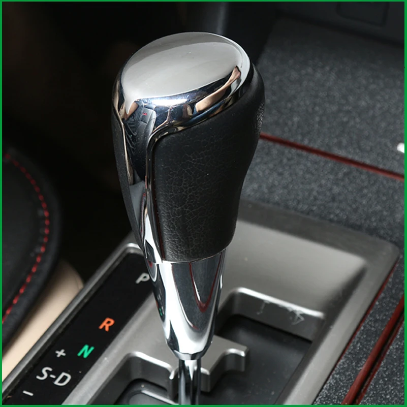 Как снять ручку камри 55 Car Styling ABS Plastic Gear Shift Knob Head Cover Trim Decoration Sticker For T