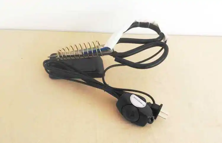 

Electric Heating scissors with stand, tailor fabric cloth cutter tools set