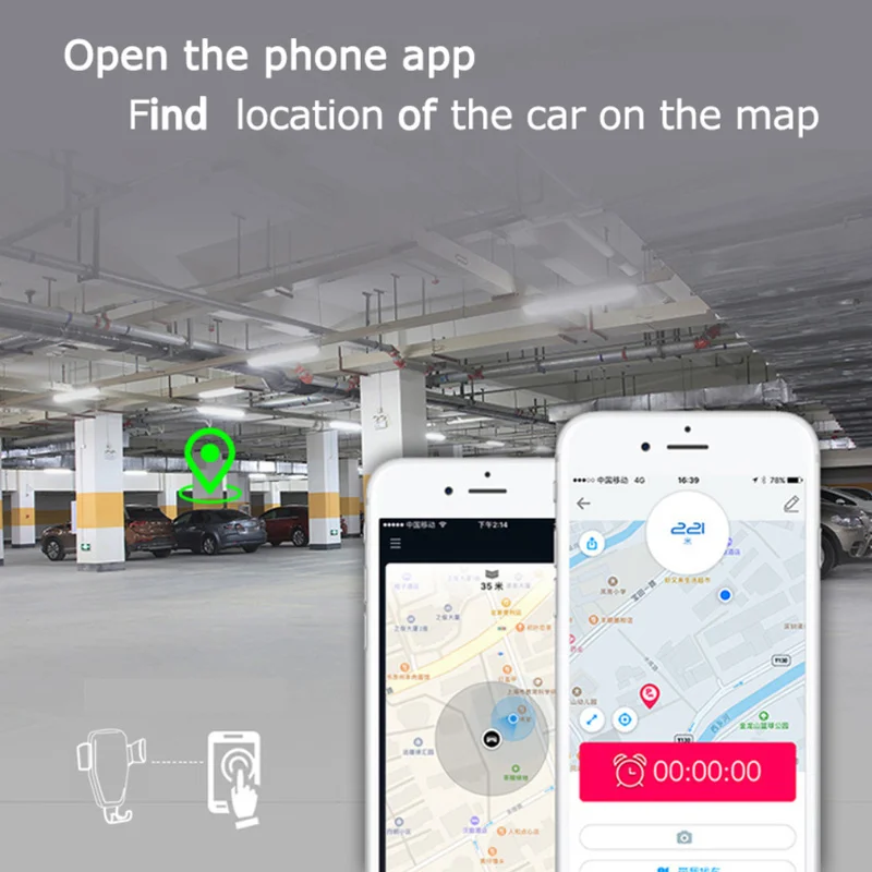  Auto GPS Tracker Tracking Device Locator Qi Drahtlose Auto Ladegerät Halter für IPhone Samsung Auto