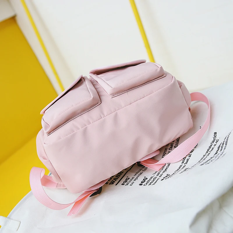MENGHUO Women Backpacks for School Teenagers Girls Preppy Style School Bag Ladies Soft Fabric Backpack Female Book bag Mochilas (14)
