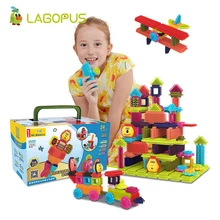 Lagopus строительные блоки грива Мягкие блоки игрушки для детей строительные блоки детский конструктор