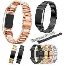 20 шт металлический ремешок для FitBit Charge 2 ремешок для наручных часов из нержавеющей стали стальные «Умные» часы ремешок сменный Браслет из нержавеющей стали для Charge2