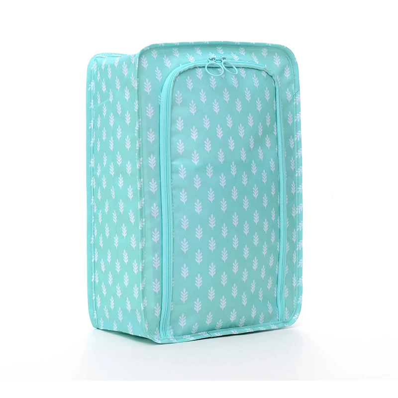 DLYLDQH сумка для хранения одежды Модная Портативная водонепроницаемая сумка для путешествий 7 цветов Органайзер сумки на молнии сумка для сортировки - Цвет: sapling