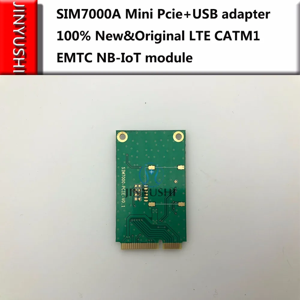Jinyushi para Sim7000a Usb + 100% Iot em o Estoque Mini Pcie Adaptador Novo Original Lte Catm1 Emtc Nb-módulo Frete Grátis & - Imagem 4