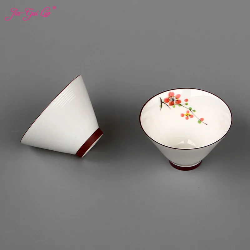 

Jia-gui luo Kiln change rabbit rice cup Tianmu glaze Kungfu tea set single large household ceramic