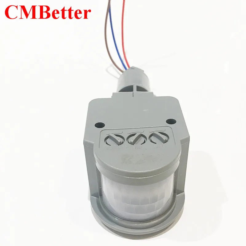 New Arrival Smart Body Sensors Switch PIR Infrared Motion Detector Sensors 10M AC220VDC12VDC24V For home lighting Y1 (4)