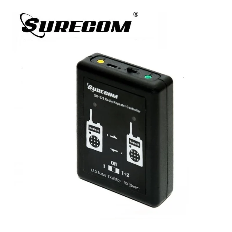 Surecom SR 629 2 в 1 дуплексный ретранслятор контроллер и радиокабеля для TYT Kenwood Baofeng ICom