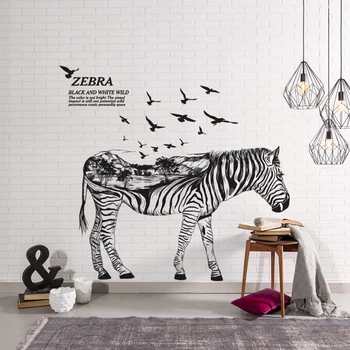 

2019 Cool DIY Coffee Wall Sticker PVC Cartoon Animal Letter Wallpaper Decals Girl Tower Dining Hall Living Room Wall Sticker