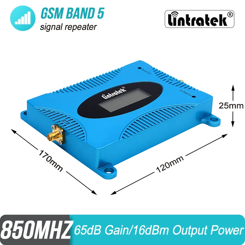 Lintratek Free Shipping Signal Repeater 3G 2G 4G