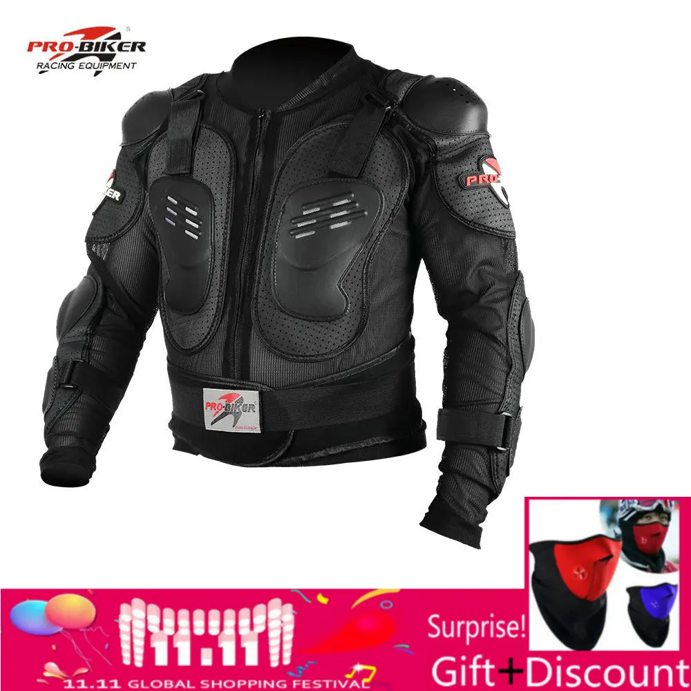 

Professional Motorcycle Jacket Body Protector Motocross Racing Full Body Armor Spine Chest Protective Gear Motorcycle Protection