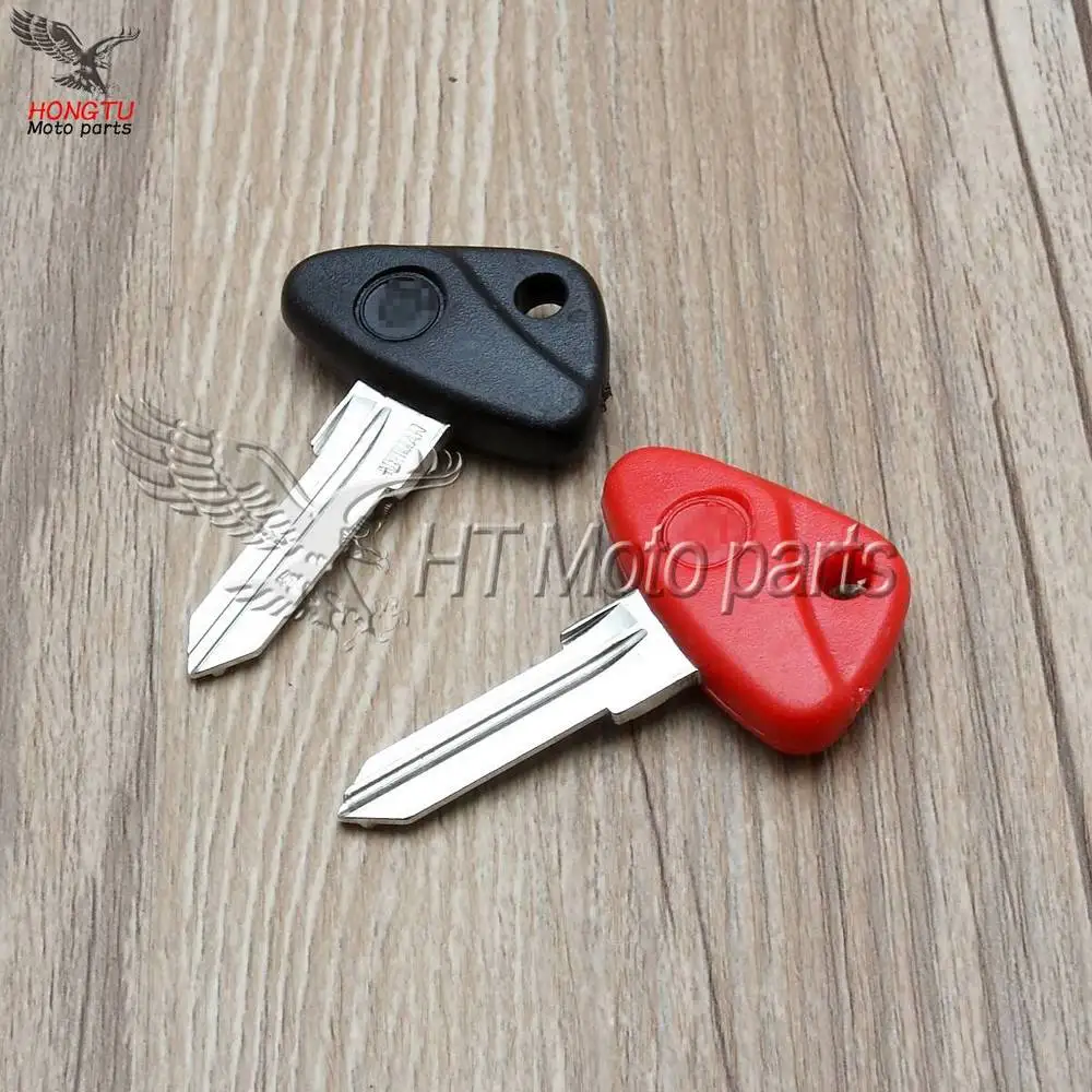 2XPCS Motorcycle keys embryo Uncut Blade Blank Key For BMW K1200 RS GT