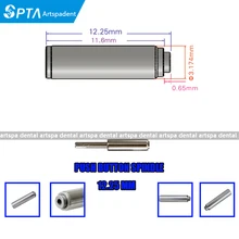 5 шт. 12,25 мм кнопочный оси шпинделя для обслуживания стоматологической турбины