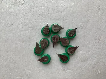 

2PCS-20PCS New original 1.2V 40mAh Ni-MH Rechargeable Button Cell Battery Ni MH Batteries With Pins