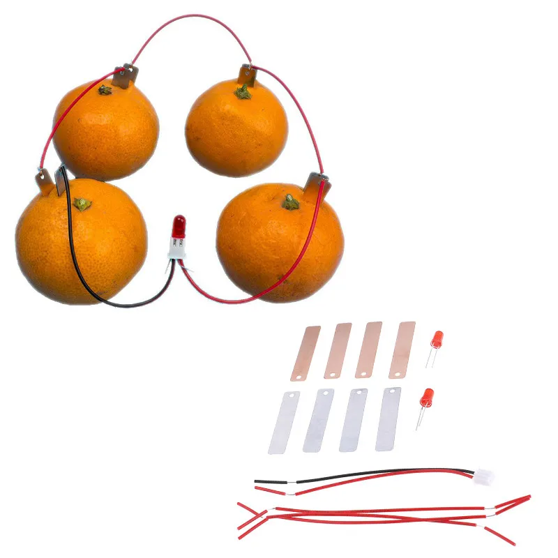 

Bio Energy Science Kit Potato Fruit Supply Electricity Experiments Kids Children Student Learining Science Educational Toy