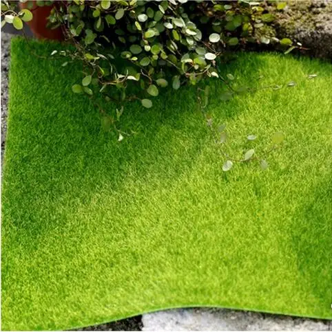 2 размера Искусственный мох миниатюрный для сказочного сада миниатюры DIY Искусство газон трава для террариумов украшение орнамент