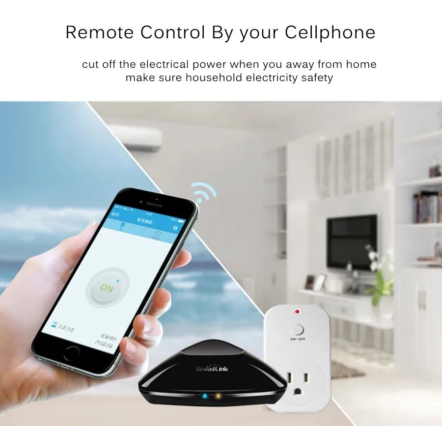 13 9 Smart Home RF433Mz Socket,Smart Wireless Plug Outlet,EU US UK AU Std WIF Remote Control Home Appliances With Broadlink RM PRO