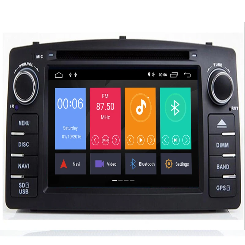 

DSP 2 din Android 9 8core px5 car dvd multimedia player GPS autoradio for TOYOTA Corolla E120 e 120 BYD F3 car radio stereo WIFI
