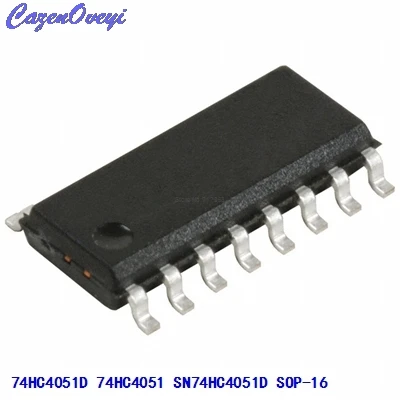 10PCS 74HC4051D 8-CH Multiplexer //Demux SOP-16 AIP