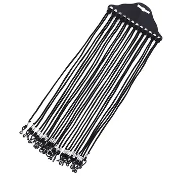 

New Design Style 12 Pcs/Lot Eyewear Nylon Eyeglass Cord Reading Glass Neck Strap Holder Nylon Eyewear Black