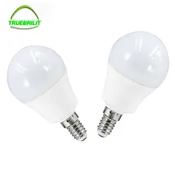 Светодиодные лампы SMD 2835 LED E14 затемнения лампочки 220 В 3 Вт 5 Вт 7 Вт холодной теплый белый светодиодный прожектор Лампы для мотоциклов