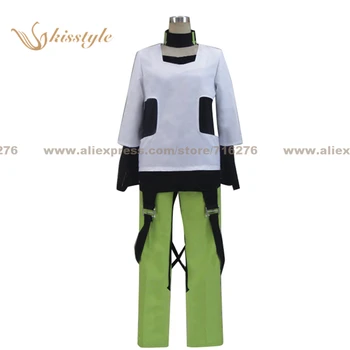 

Kisstyle Fashion Kagerou Project Konoha Haruka Kokonose White and Green Uniform COS Clothing Cosplay Costume,Customized Accepted