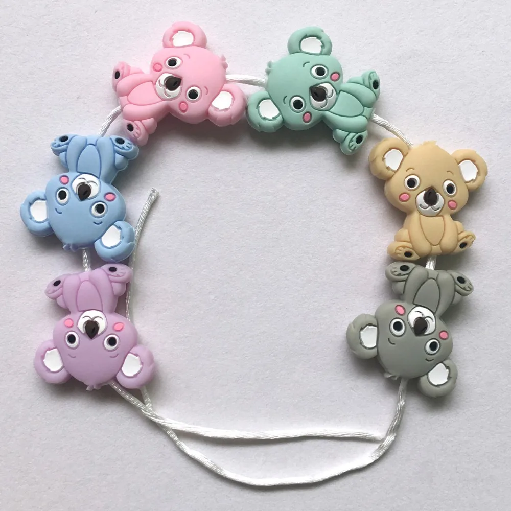silicone koala beads