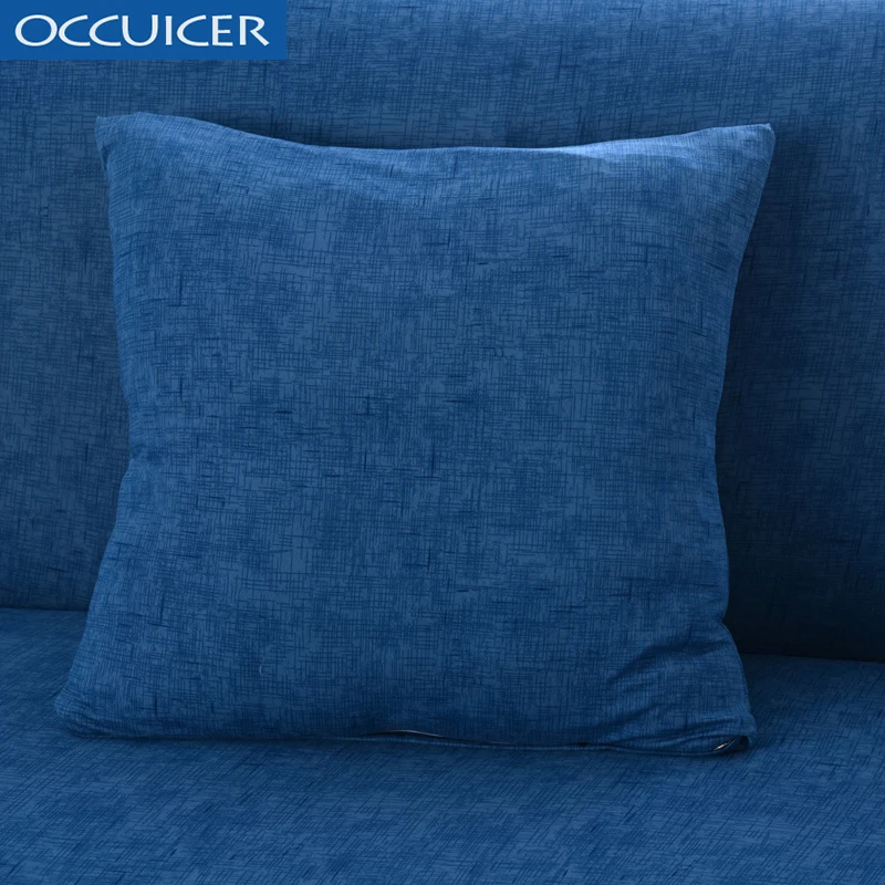 

Sofa Cushion Soft Shaggy Cover Solid color pattern Throw Pillow Covers Cushion Case Decorative Pillow Case Plain 45x45