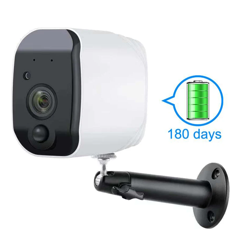 

1080P HD Camera Wire-Free Battery 2.4G WiFi Intercom Outdoor Waterproof Wireless IP Camera Home Security H.265 2MP CCTV Camera