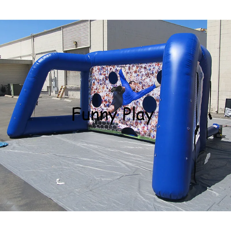 football goal Game Court/Cage,Giant Inflatable Soccer Goal Portable