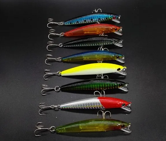  2017 new 8.5cm 8g bent Minnow Fishing Lure Artificial Bait Plastic Hard Fishing Lure Fishing Bait d