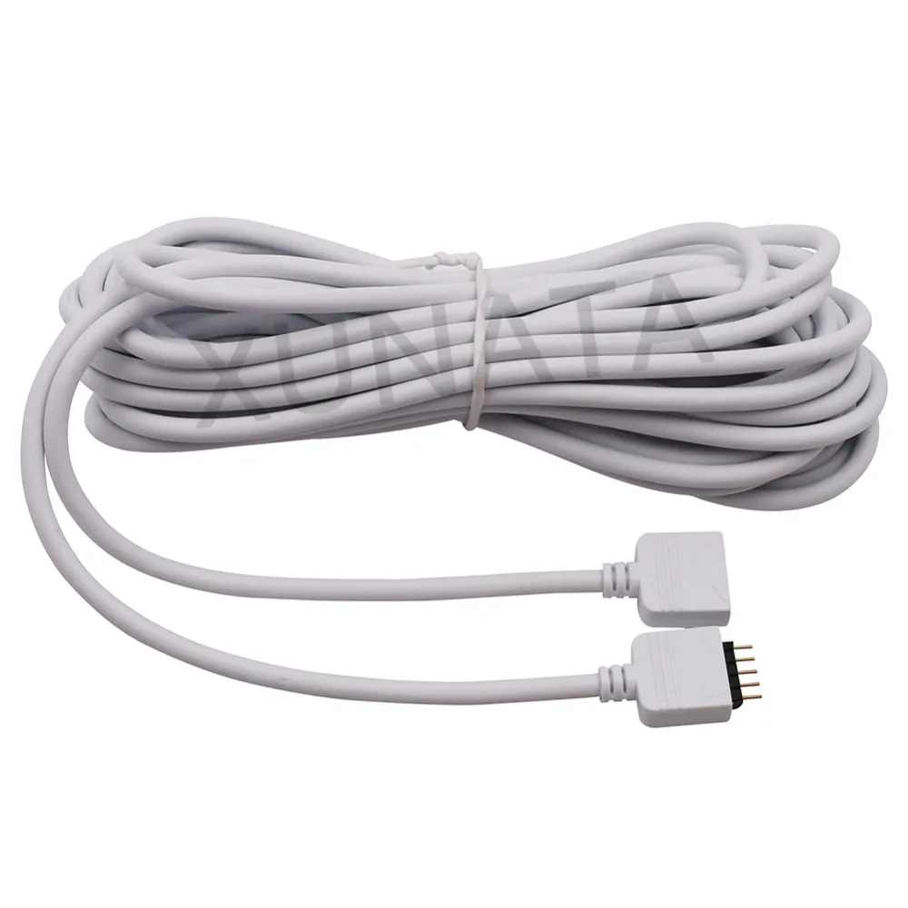 

1M 2.5M 5M 30CM 5 PIN Led Connector Extension Cable Wire For RGBW Led Strip Lights Lighting Accessories