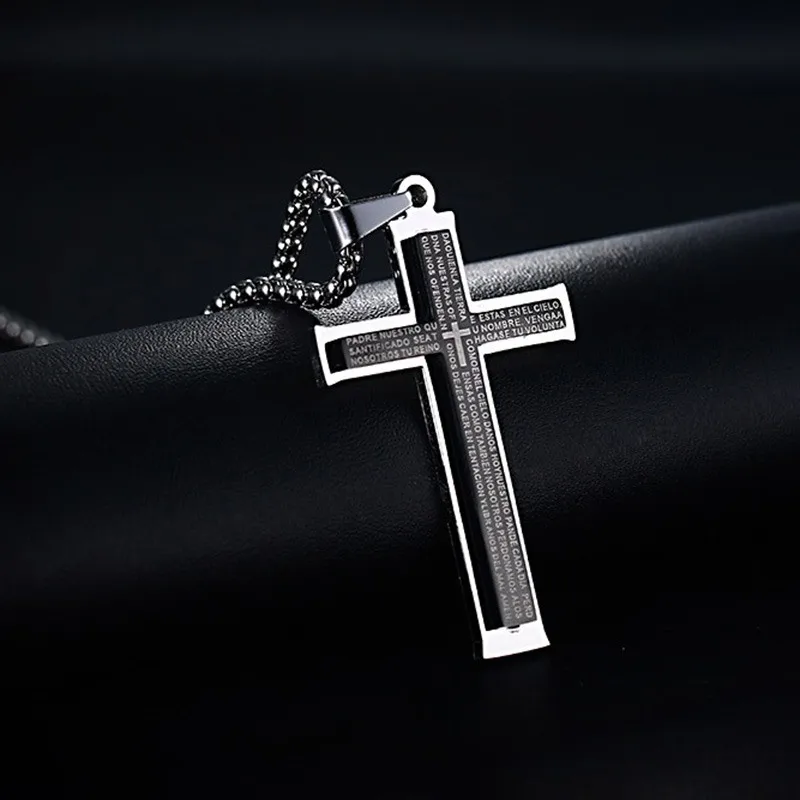 View Black Cross Earrings Men Images
