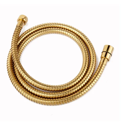 shower hose gold