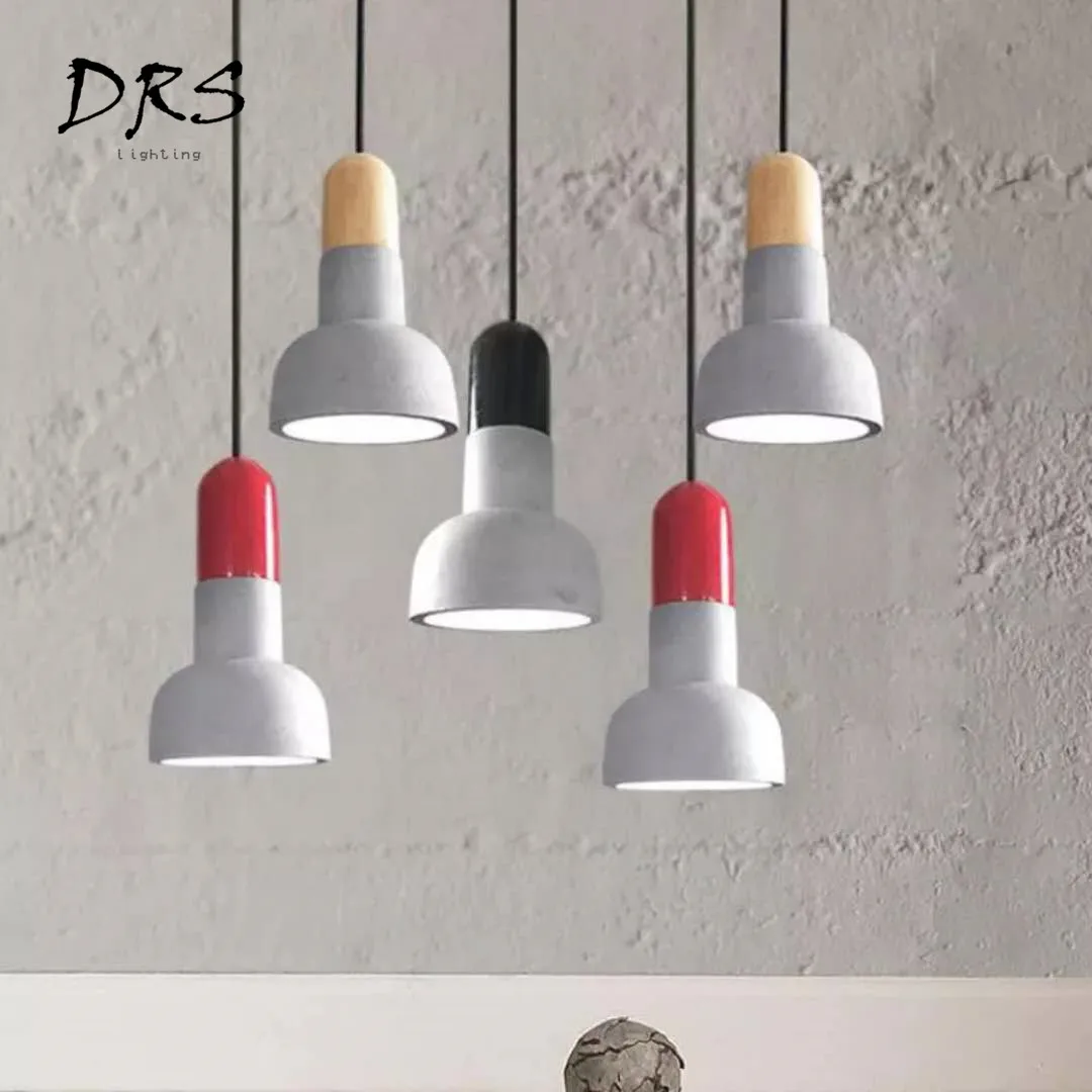 

Nordic Designer Modern Simple Solid Wood Chandelier Creative Restaurant Bar Tom Dixon Clothing Shop Cafe Hanglamp Luminaire