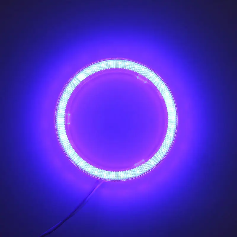 COB ангельские глазки Авто Halo кольца cob led drl фара дневного света для автомобиля