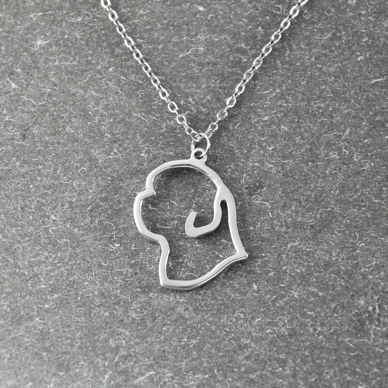 

old english sheepdog necklace, old english sheepdog pendant, animal necklace ,alloy dog necklace , pet gift, dog pendant