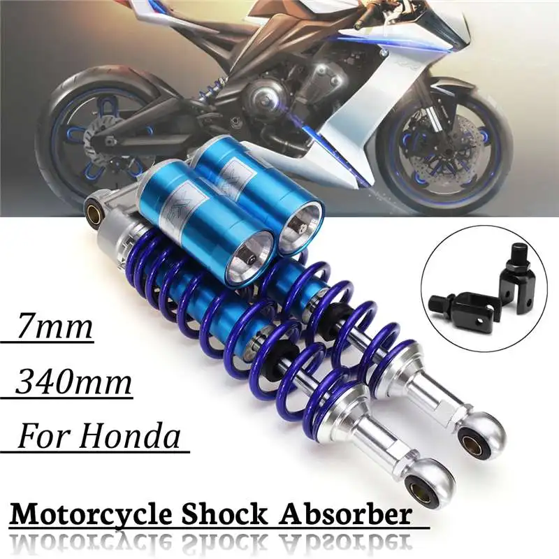 

Universal Pair Motorcycle Air Rear Shock Absorber Suspension Adapter Motorized Damping For Honda For Suzuki For Yamaha
