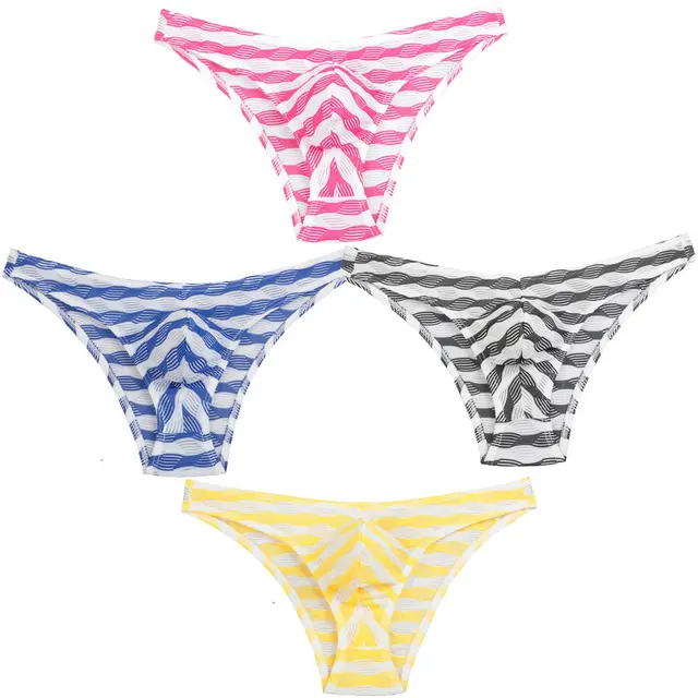 Buy Sexy Ripples Pattern Striped Men's Underwear